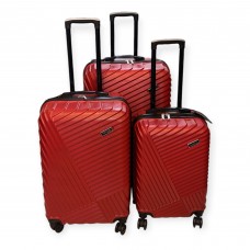 Ultra Light Abs 3'lü Valiz Kırmızı