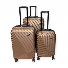Ultra Light Abs 3'lü Valiz Gold